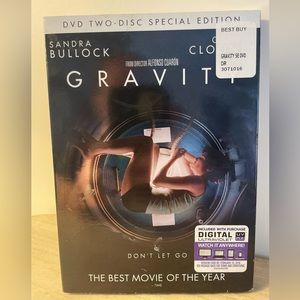 NEW in packaging Gravity DVD two-disc special edition with case and slipcover